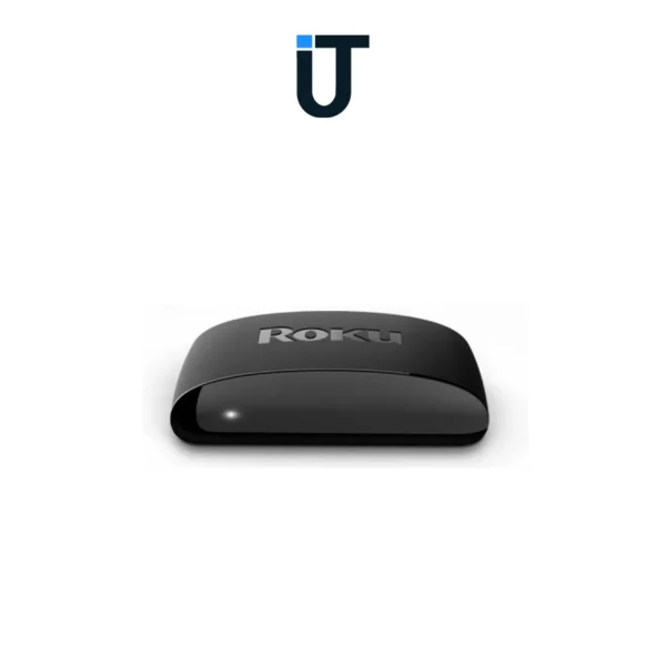 back of roku express hd showing HDMI port and power connection