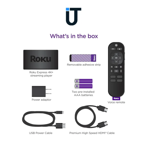 side-by-side comparison of roku express 4k and standard streaming stick