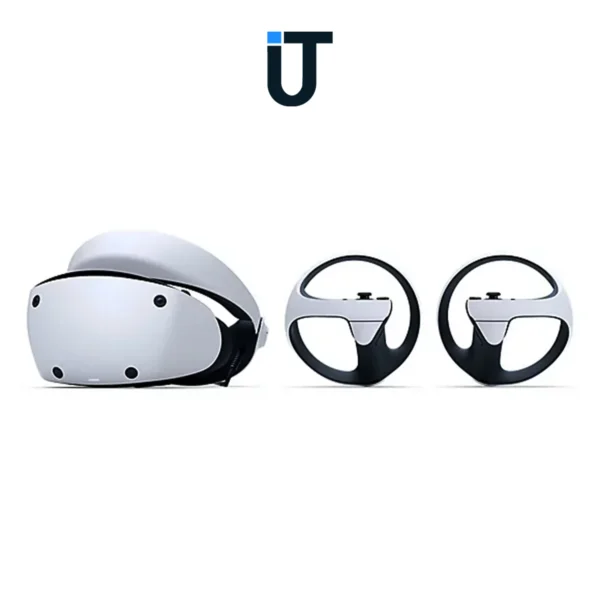 close-up of playstation vr2 lenses and built-in tracking sensors