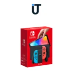Close-up of Nintendo Switch OLED screen displaying vivid in-game graphics
