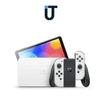 Close-up of OLED screen brightness during Mario Kart gameplay