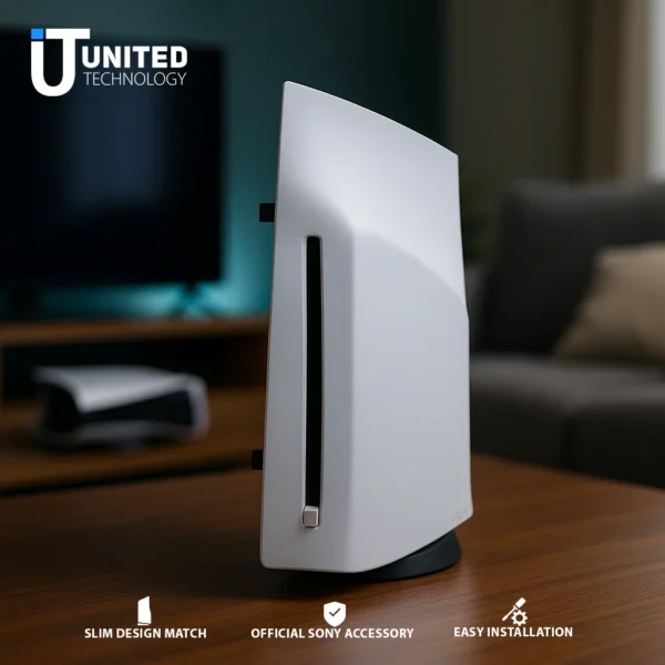ps5 digital edition with disc drive accessory attached