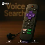 roku ultra lt connected to a smart TV with 4K content on screen