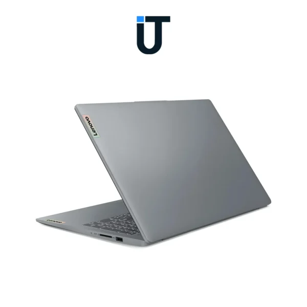 Student working on Lenovo IdeaPad Slim 3i in a cafe