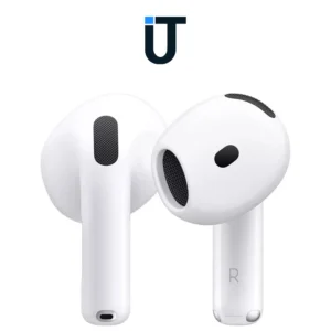 Close-up of AirPods 4 stem controls