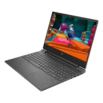 Silver HP Victus laptop with 144Hz screen and 16GB RAM