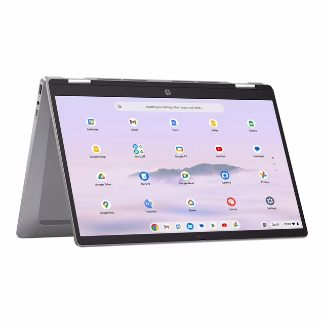 Sleek Hp Chromebook 14 Touch Laptop Ideal for Florida Classrooms
