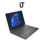Back view of the HP Victus laptop open