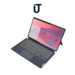 Detachable Lenovo Duet 5 in tablet mode on desk