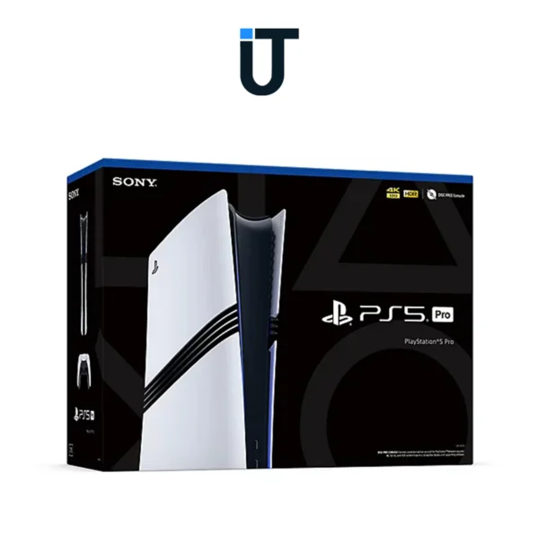 Front view of the PlayStation 5 Pro Console