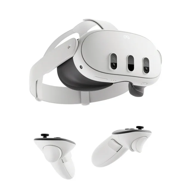VR gaming with Meta Quest 3 headset
