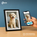 nixplay 10.1 with family photos displayed