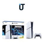 Side profile of the PS5 Slim with disc drive