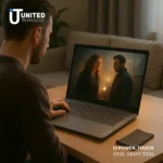 Front view of Full HD touchscreen of Lenovo IdeaPad 15.6