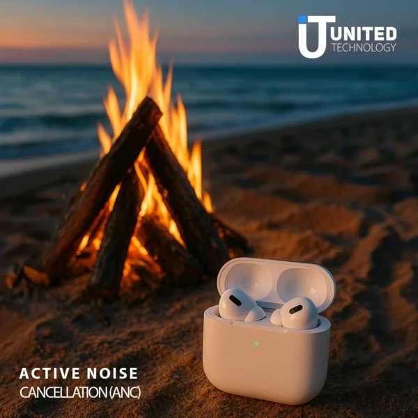 apple airpods 4 with charging case open