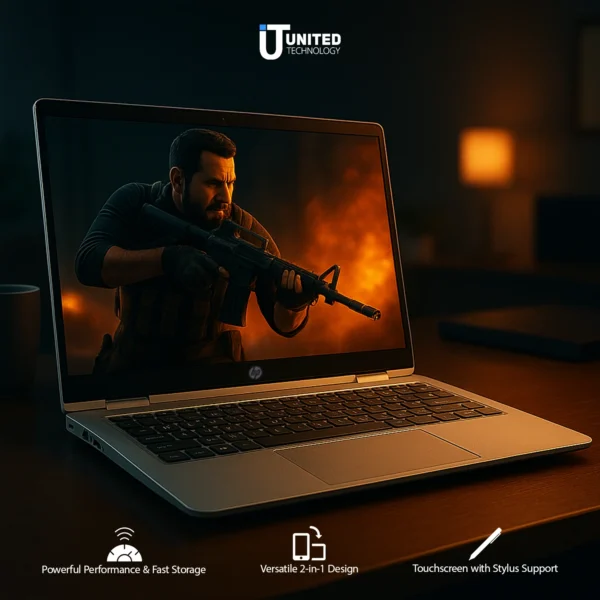 Front View of HP Envy 14 with FHD Display and Intel Core i5