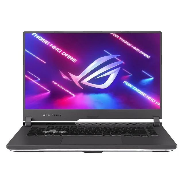 ASUS ROG Strix G15 laptop screen displaying high-FPS gameplay
