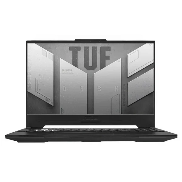 ASUS laptop 15.6 gaming model showing WASD keys and RGB lights