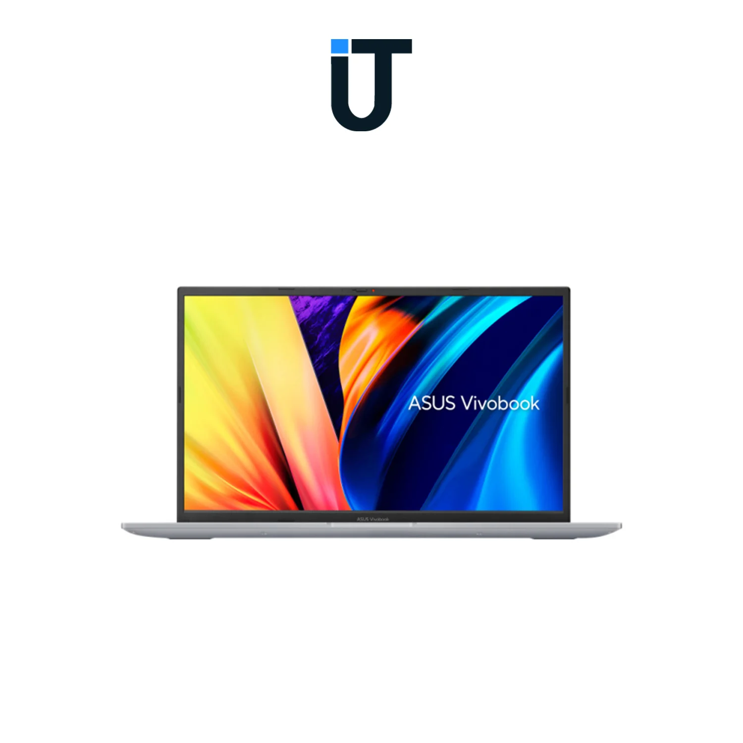 ASUS Vivobook 17 i3 silver laptop with fingerprint sensor and Windows Hello